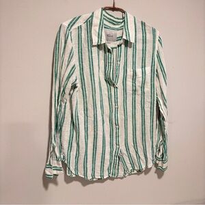 Like New Rails Charli Linen Buttondown in Cordoba Stripe | Medium